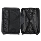 3 Pcs Suitcase Lightweight ABS Carry-on Hand Luggage 4 Spinner Wheels Trolley Case - British D'sire