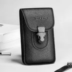 3 PCS WEIXIER 8640 7 Inch Belt Waistband Bag Outdoor Sports Men Mobile Phone Waist Bag(Black) - Waist Bag - British D'sire