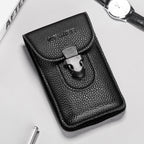 3 PCS WEIXIER 8640 7 Inch Belt Waistband Bag Outdoor Sports Men Mobile Phone Waist Bag(Black) - Waist Bag - British D'sire