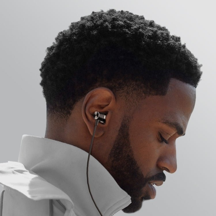 30 PCS USAMS EP - 42 3.5mm Plating Metal In - ear Wired Earphone, Length: 1.2m, Test Tube Packaging(White) - British D'sire