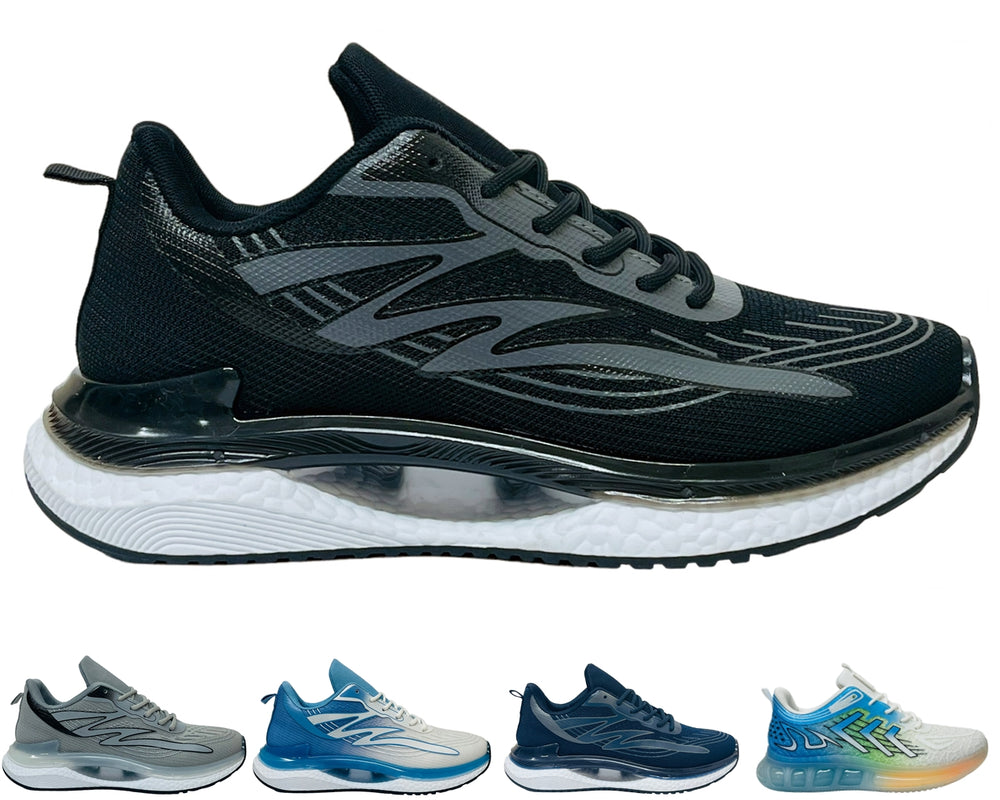 Men's Mech Casual Lace Up Trainers Main image