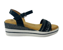 Women's Wedge Heel Ankle Strap Sandals