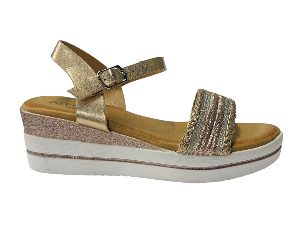 Women's Wedge Heel Ankle Strap Sandals