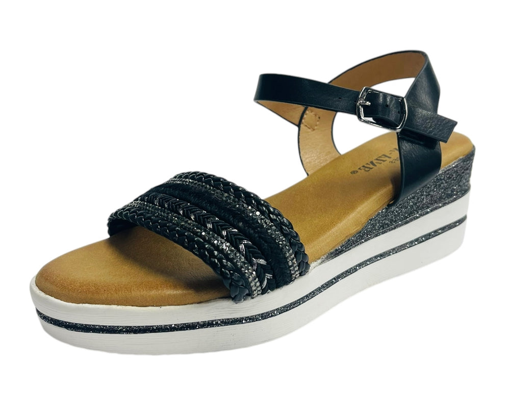Women's Wedge Heel Ankle Strap Sandals