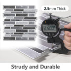 30cm x 30cm 3D Wall Sticker Waterproof Self Adhesive Foam Tile for Kitchen Backsplash and Bathroom Decor D1001 - British D'sire