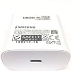 Samsung 25W USB-C Wall Charger Set – TA800 – White (UK Plug)