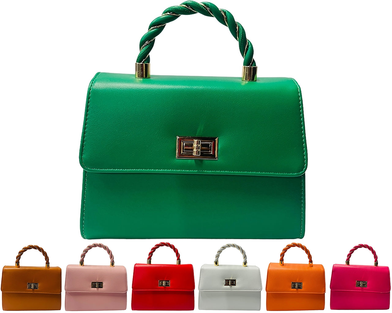 Luxury Faux Leather Shoulder Clutch Bags Main image