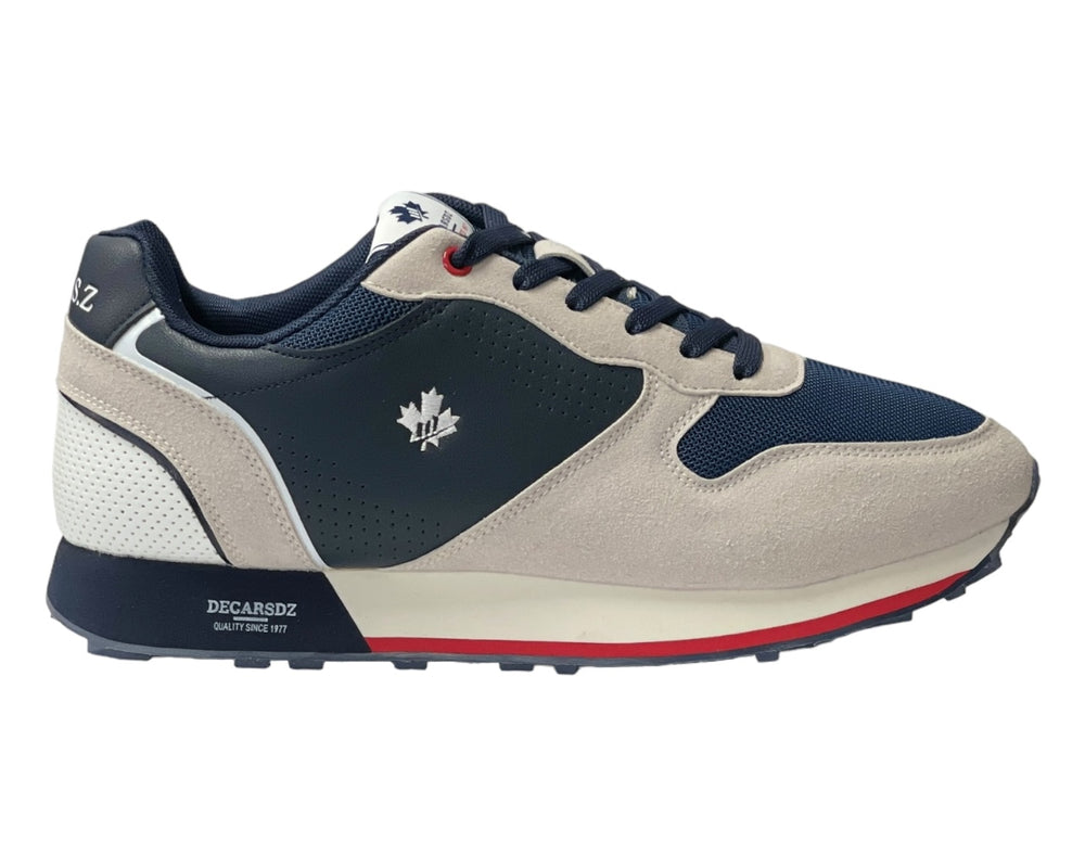 Casual Faux Leather Lace Up Trainers