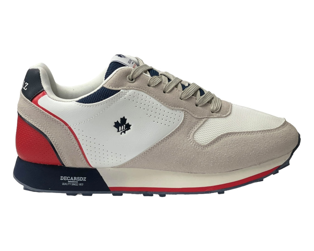 Casual Faux Leather Lace Up Trainers