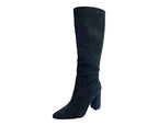All Over Rhinestone Knee High Boots