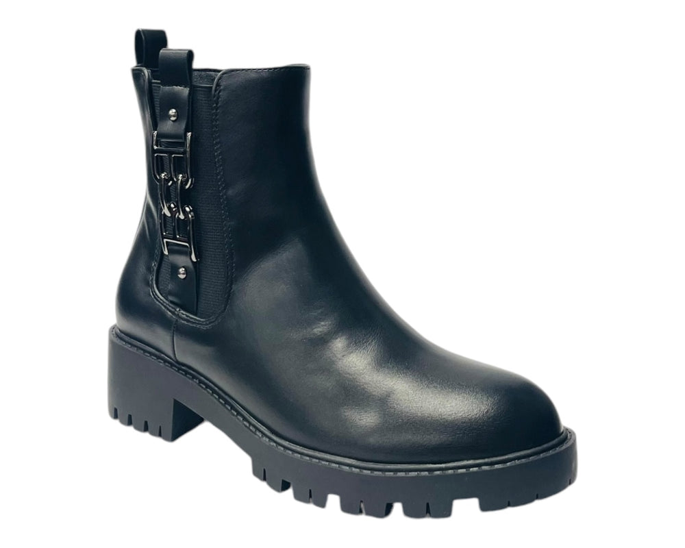 Chunky Sole Zip Chelsea Ankle Boots Secondary image
