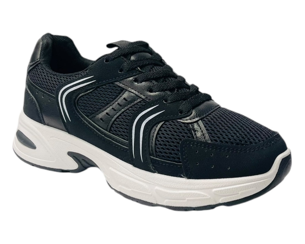Mesh Lace Up Sports Trainers Secondary image