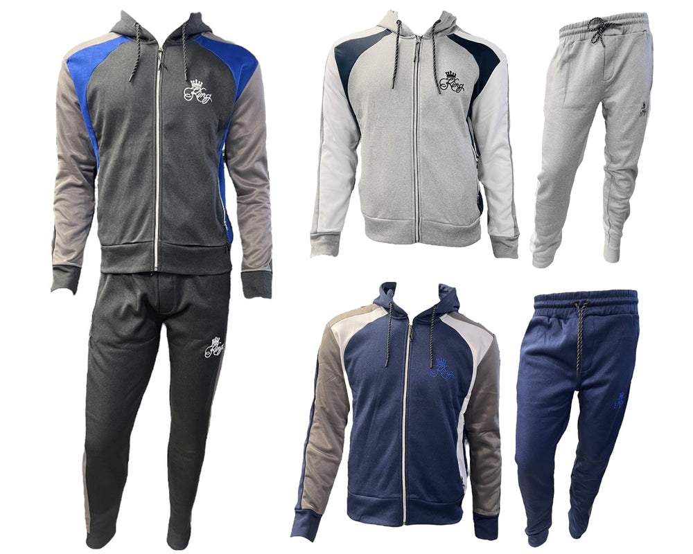 Full Zip Regular Fit Hooded Tracksuit Main image