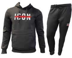 Pullover Slim Fit Hooded Tracksuit