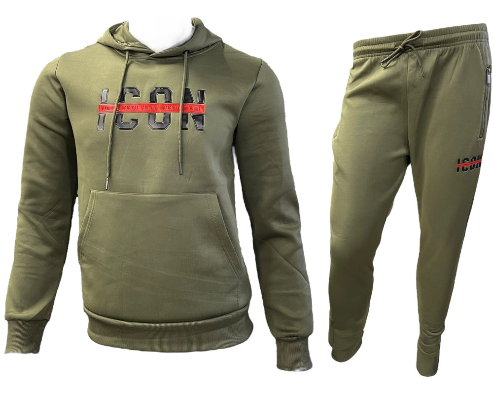 Pullover Slim Fit Hooded Tracksuit