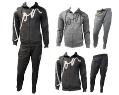 Slim Fit Full Zip Hooded Tracksuit