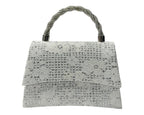 Diamante Glitter Clutch Tote Bag