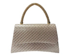 Diamante Glitter Clutch Tote Bag