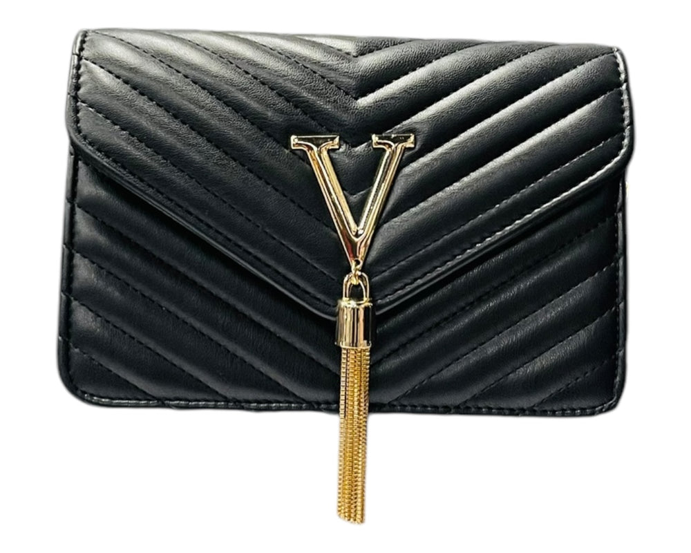 Cross Body Faux Leather Tote Bag Secondary image