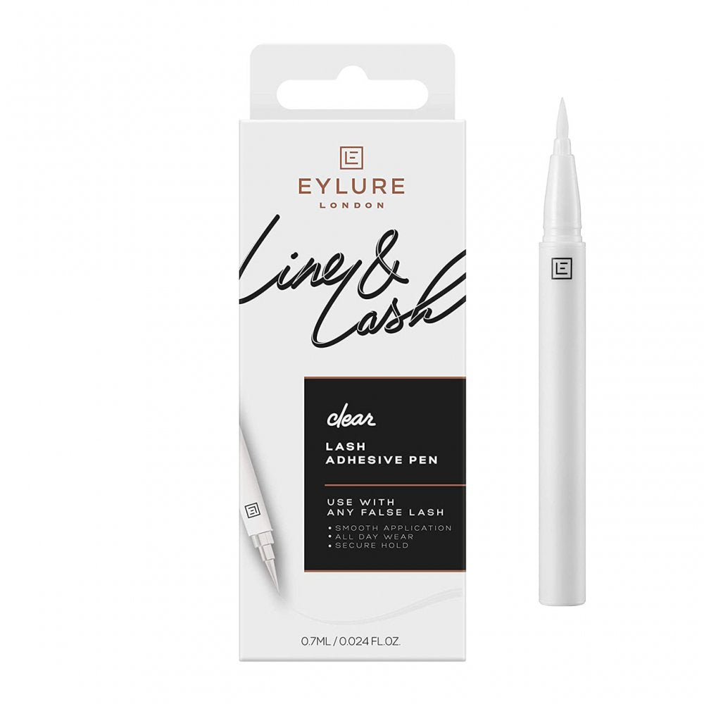 Eylure Line and Lash 2 in 1 Adhesive Eyeliner - Clear - Smudge Proof - 0.7ml Main image