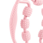 360 - Degree Leg Muscle Roller Massager with 9 Wheels, Pink - Muscle Roller Massager - British D'sire