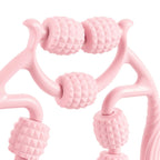 360 - Degree Leg Muscle Roller Massager with 9 Wheels, Pink - Muscle Roller Massager - British D'sire