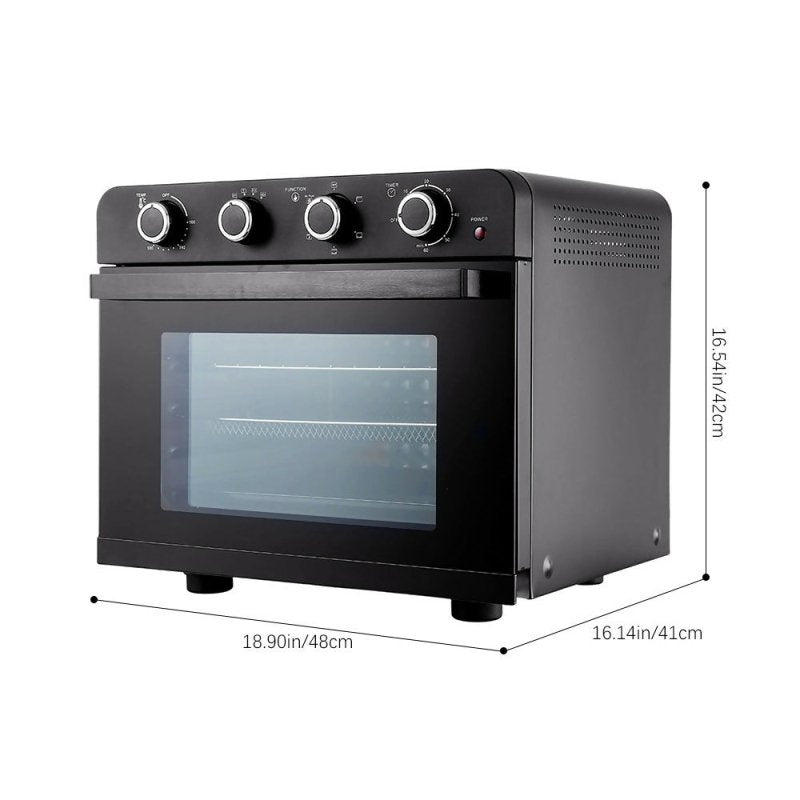36L 1800W Multifunction Air Fryer Toaster Oven with Knobs Control - Air Fryer Oven - British D'sire