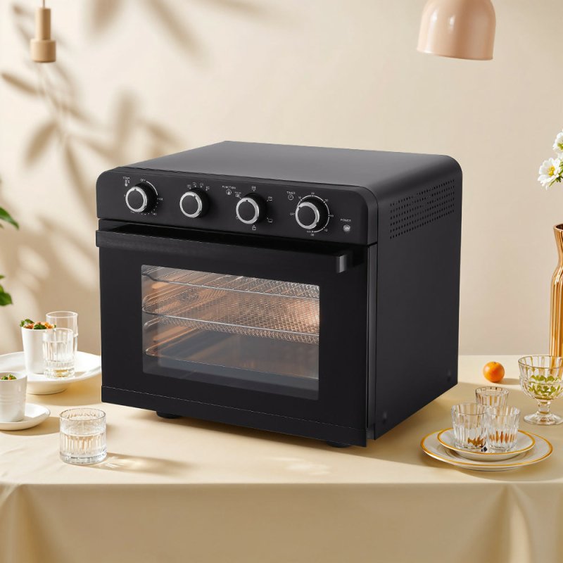36L 1800W Multifunction Air Fryer Toaster Oven with Knobs Control - Air Fryer Oven - British D'sire Main image