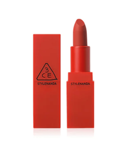 3CE Matte Red Recipe Lip Colour No 214 Squeezing - Lipstick - British D'sire