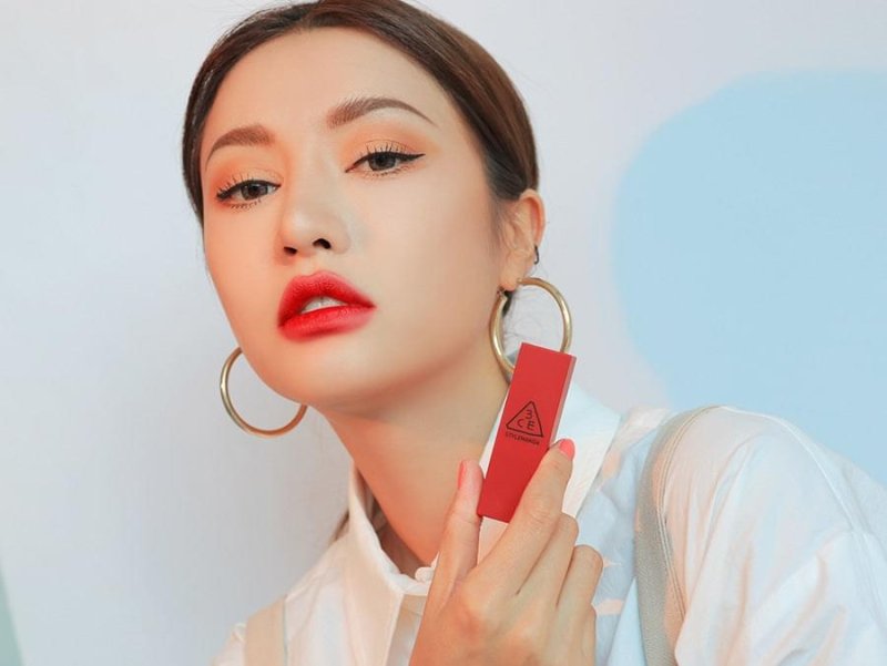 3CE Matte Red Recipe Lip Colour No 214 Squeezing - Lipstick - British D'sire