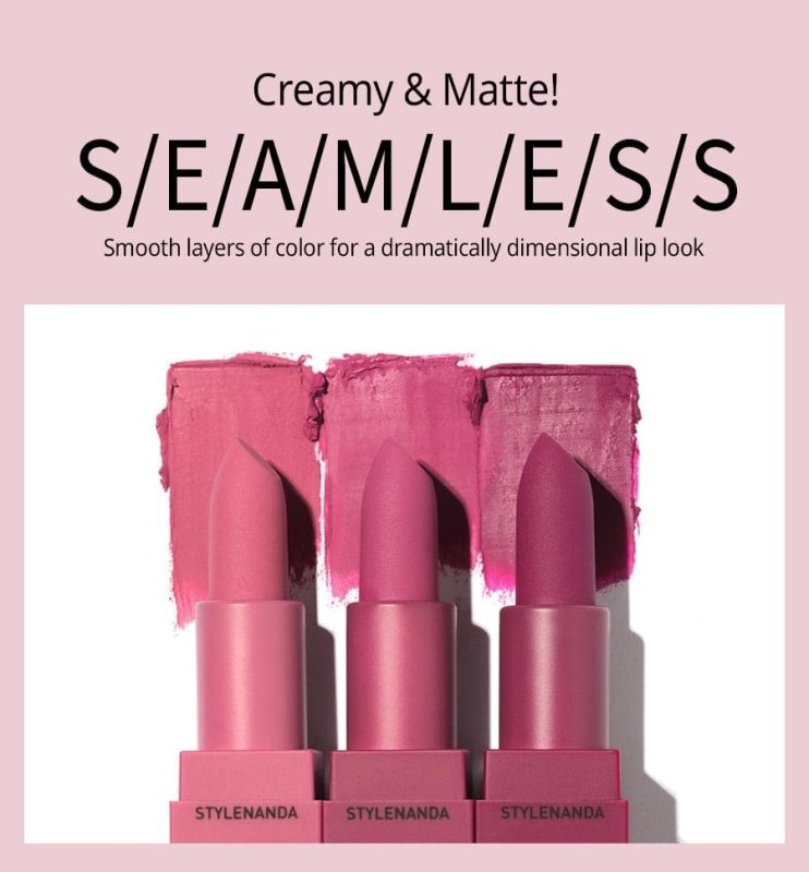 3CE - Supreme Violet Matte Lip Colour 223 Mauve - Lipstick - British D'sire