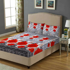 3D Printed Fleece Fitted Sheet Bedding Set - Bed Sheets - British D'sire