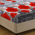 3D Printed Fleece Fitted Sheet Bedding Set - Bed Sheets - British D'sire