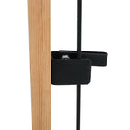 3ft Black Modern Metal Outdoor Garden Swing Gate Fence Gate 86 x 103cm - Garden Gate - British D'sire