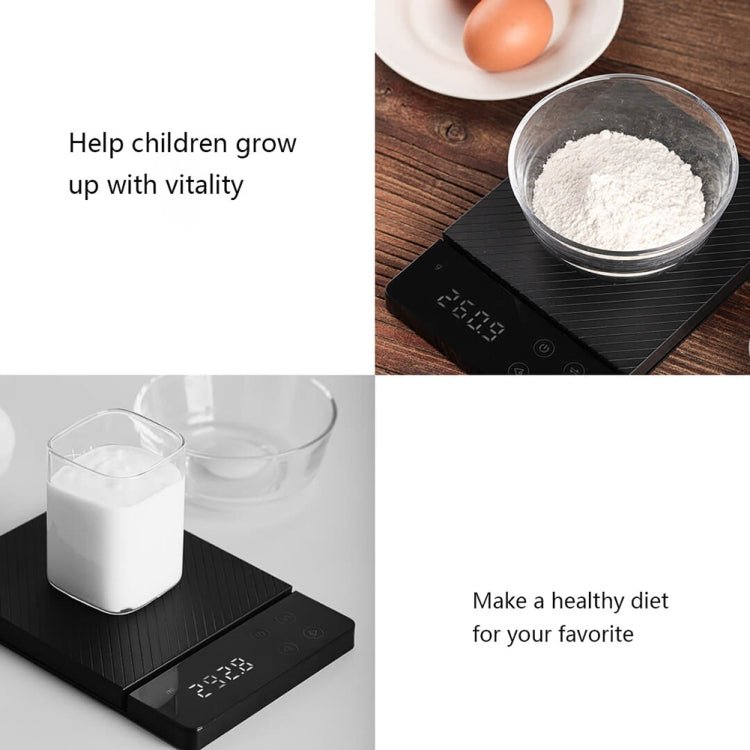 3KG Original Xiaomi Youpin DUKA ES1 Kitchen LCD Digital High - precision Electronic Scale - British D'sire
