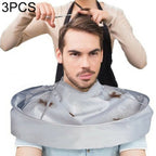 3PCS DIY Hair Cutting Cloak Umbrella Cape Salon Barber Creative Apron - Hair Cutting Cloak Umbrella - British D'sire
