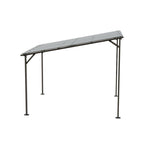 3x3M Wall - Mounted Awning Outdoor Canopy with UV - Resistant Roof - Canopy - British D'sire