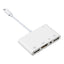 4 in 1 8 Pin to Dual USB + 3.5mm AUX + HDMI OTG Audio Digital AV Adapter - British D'sire