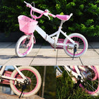 4 PCS FMFXTR Children Bike Bracket Foot Support Side Support Holder, Style: Upgraded 14 inch - British D'sire