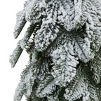 40cm Medium Snowy Fir Tree Home Decor Ornament Decoration - Christmas Decor - British D'sire