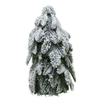 40cm Medium Snowy Fir Tree Home Decor Ornament Decoration - Christmas Decor - British D'sire