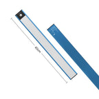 40cm Original Xiaomi Youpin YEELIGHT LED Smart Human Motion Sensor Light Bar Rechargeable Wardrobe Cabinet Corridor Wall Lamps(Blue) - British D'sire