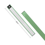 40cm Original Xiaomi Youpin YEELIGHT LED Smart Human Motion Sensor Light Bar Rechargeable Wardrobe Cabinet Corridor Wall Lamps(Green) - British D'sire