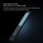 40cm Original Xiaomi Youpin YEELIGHT LED Smart Human Motion Sensor Light Bar Rechargeable Wardrobe Cabinet Corridor Wall Lamps(Silver) - British D'sire