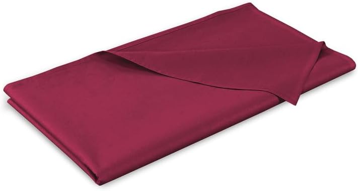Luxury Polycotton Dyed Plain Flat Sheet Single Double King