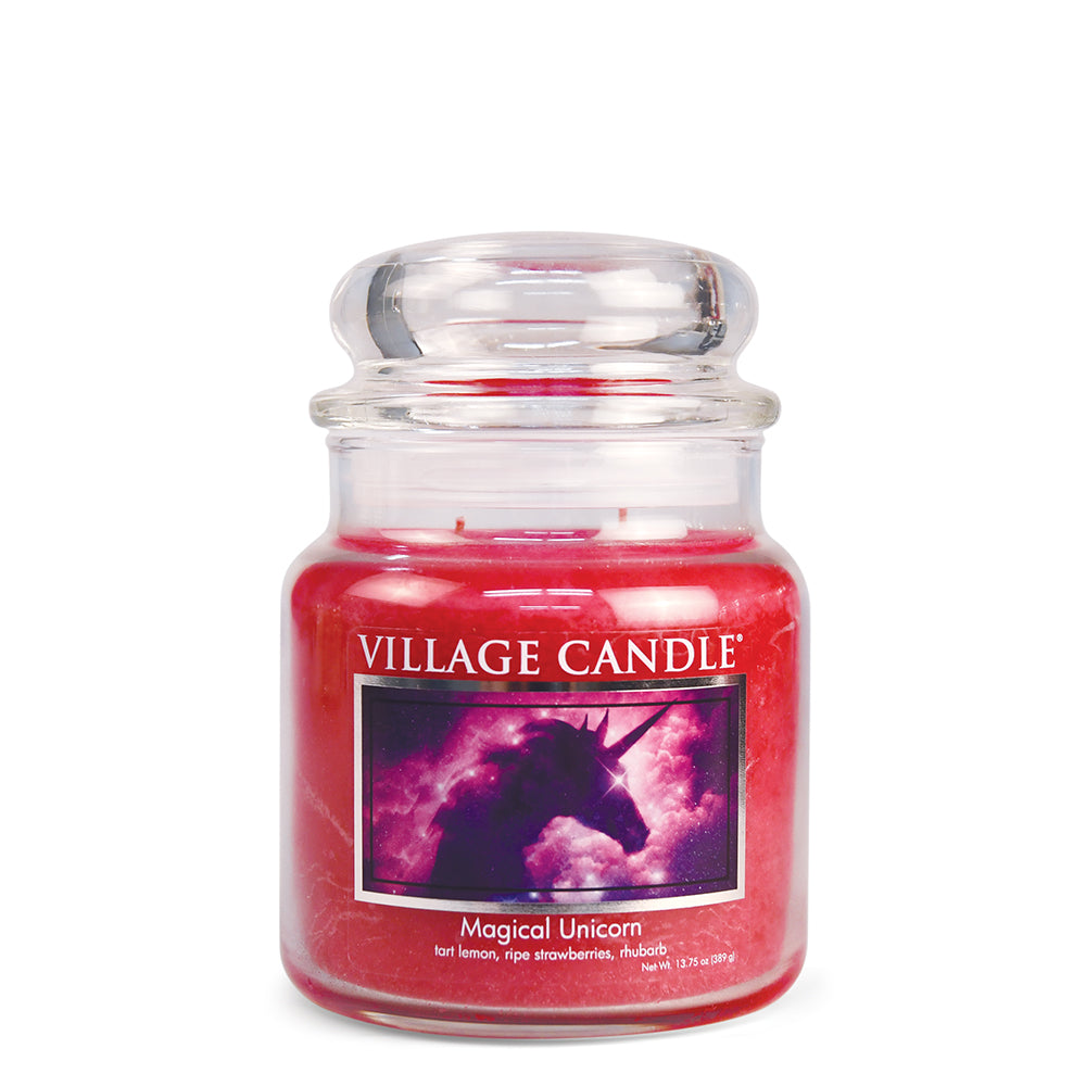 Village Candle Magical Unicorn Medium Candle Secondary image
