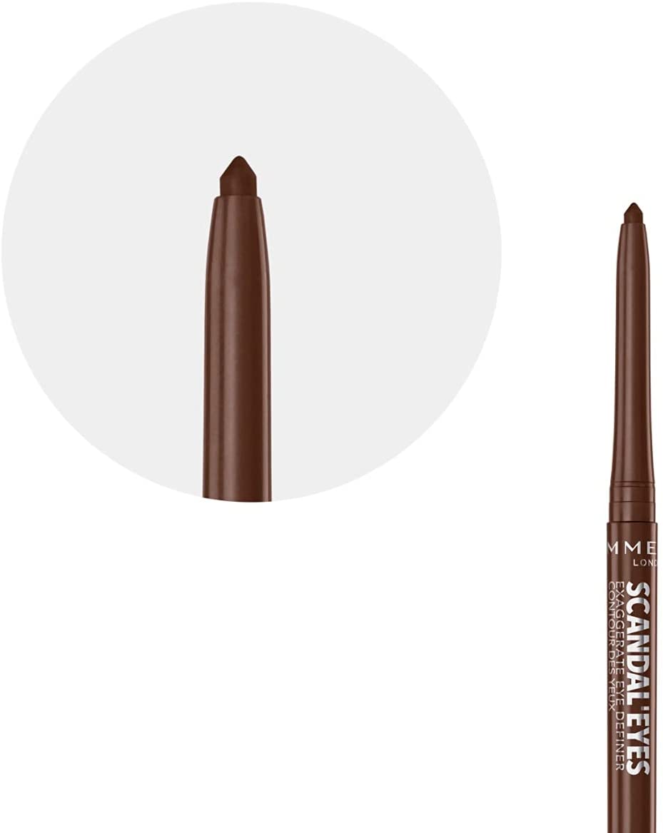 Rimmel Scandaleyes Eye Definer, Chocolate Brown, 0.35g