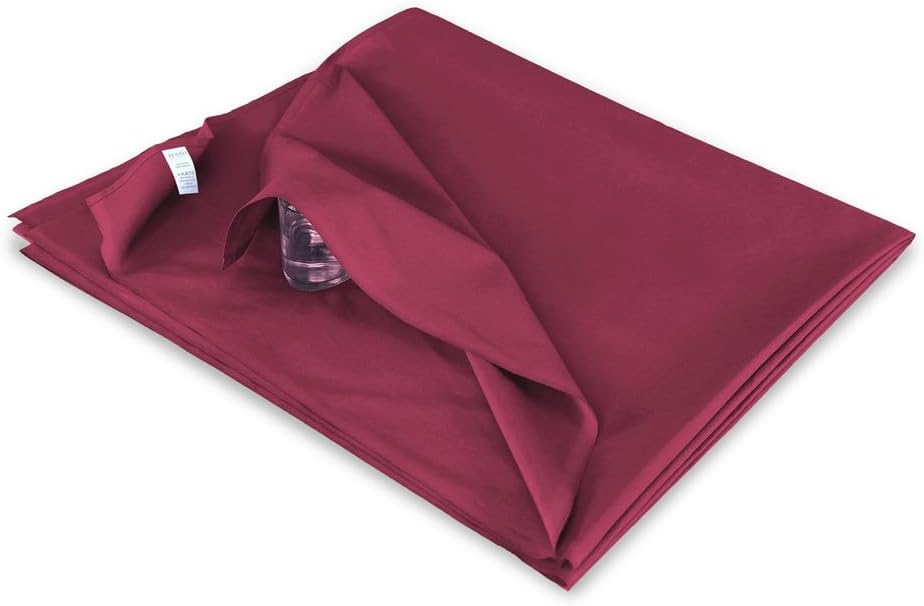 Luxury Polycotton Dyed Plain Flat Sheet Single Double King