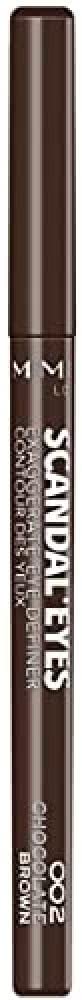 Rimmel Scandaleyes Eye Definer, Chocolate Brown, 0.35g