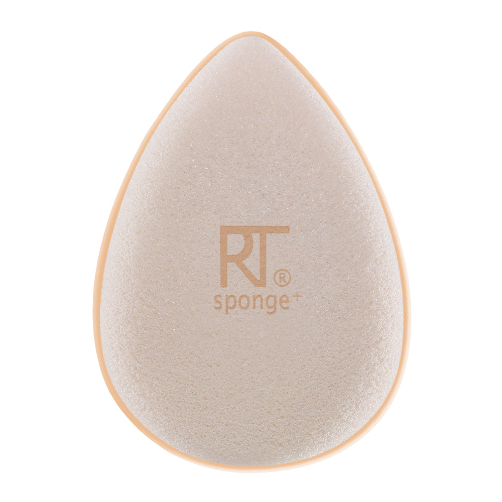 Real Techniques Sponge+, Skin Care Facial Cleanser Tool, with Probiotics, exfoliate and clean pores, Miracle Complexion Sponge